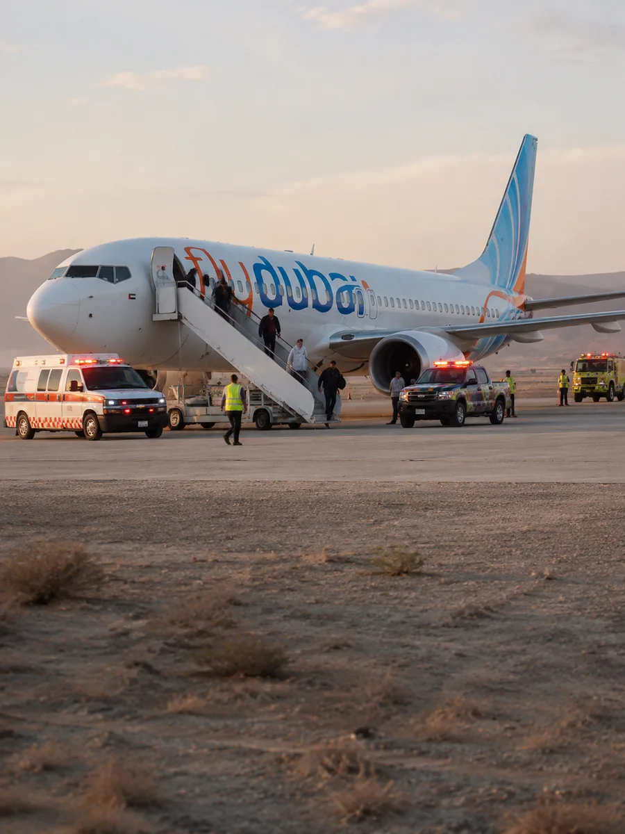 A FlyDubai Co-Pilot Attacked His Captain With the Cockpit's Own Axe. Passengers Broke In and Saved the Plane. — episode cover art