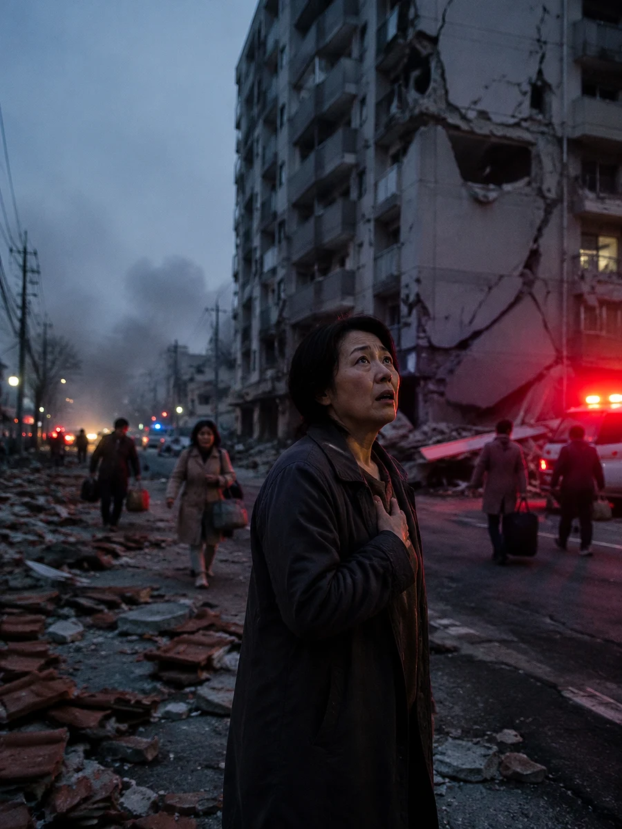 Magnitude-7 Quake in Kumamoto, Japan: Tsunami Warning, a Collapsed Mall, Hundreds of Thousands Evacuate — episode cover art