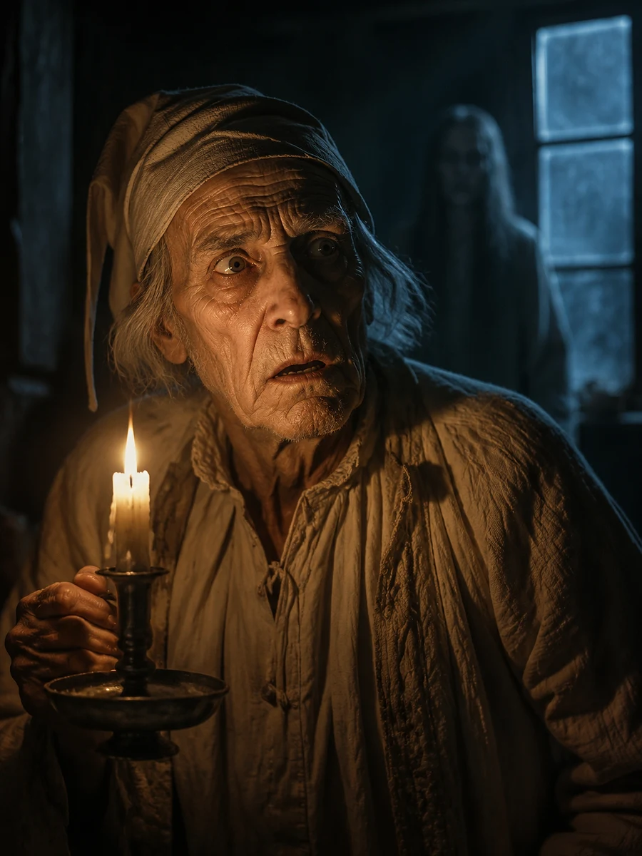 Johnny Depp Returns as a Lonely Old Scrooge Who Hates Christmas — episode cover art