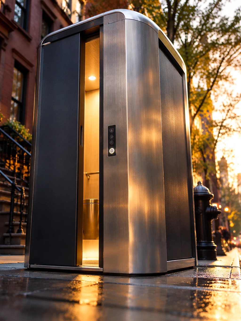 New York Put Free Toilets on the Street, and the Door Slides Open by Itself After Exactly Ten Minutes — Finished or Not — episode cover art