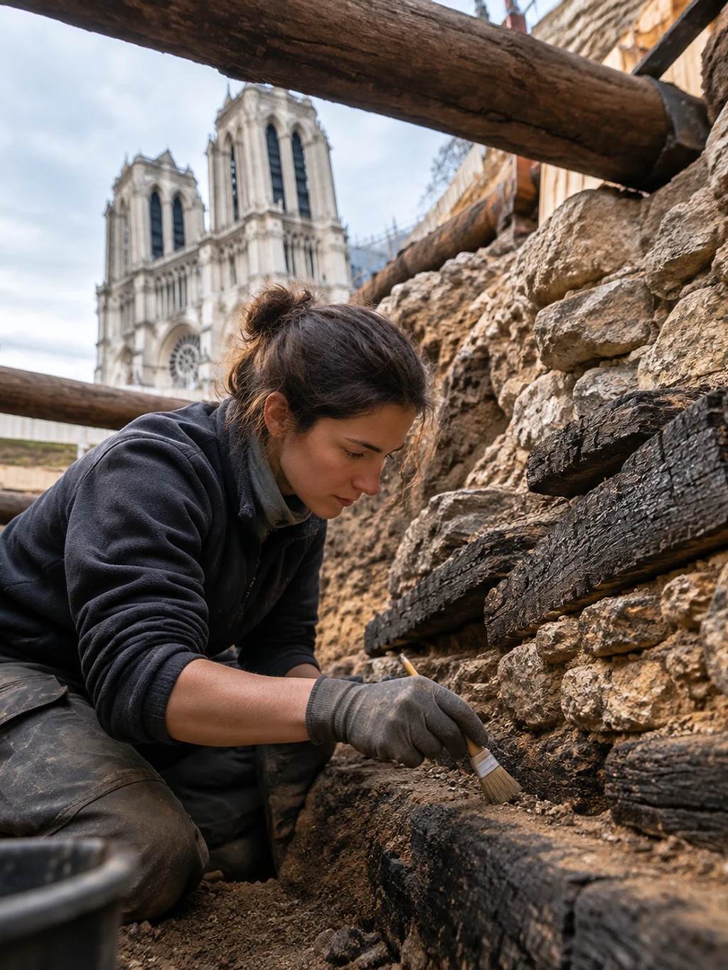 A 2,000-Year-Old Wall Dug Up Under a Paris Hospital May Show Where Paris Began