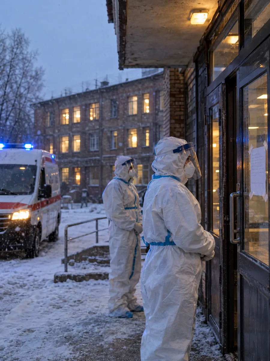 A Russian Lab Worker Died After a Test Tube Broke at a Plague Institute. Russia Says It Wasn't Plague, but Quarantined 200 People. — episode cover art