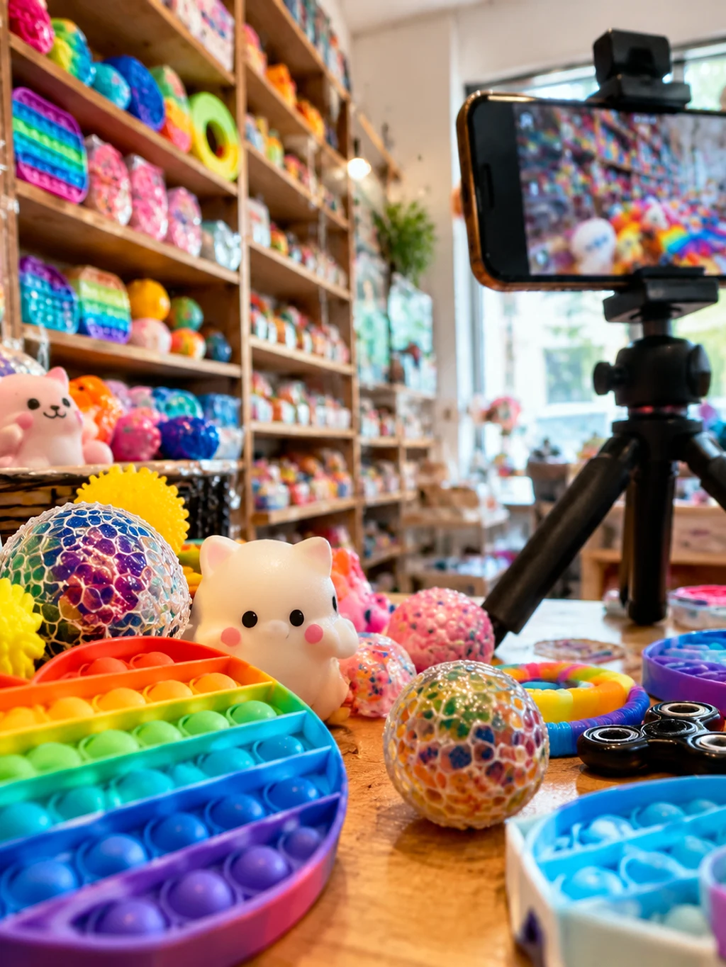 Opened at 11, Half a Million Fans: How TikTok Shop Turned a Small-Town British Fidget-Toy Shop Into a Hit
